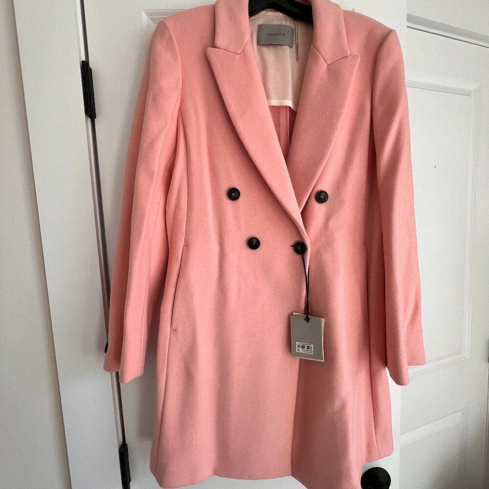 Marella Pink Coat NWT